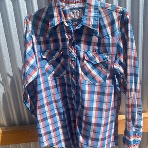 Vintage Pearl Snap Western Shirt